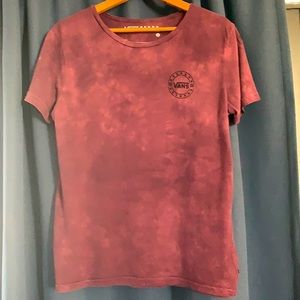 Vans women’s burgundy shirt